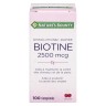 Nature's Bounty Biotin Quick Dissolve, 2500mcg Cherry - 100 Tablets